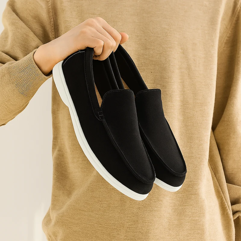 Atmungsaktive Mesh-Loafer für Herren – Leichte Sommerschuhe zum Hineinschlüpfen