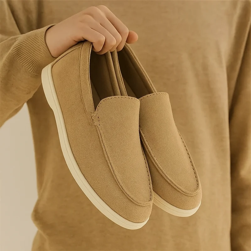 Atmungsaktive Mesh-Loafer für Herren – Leichte Sommerschuhe zum Hineinschlüpfen