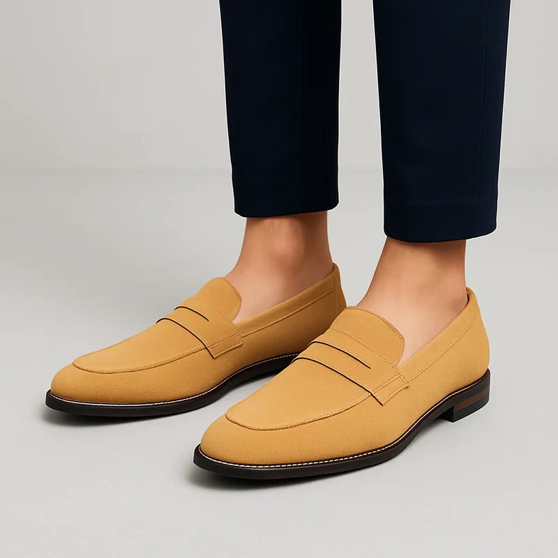 Jameson Wildleder-Loafer für Herren – Weiche Slip-On-Freizeitschuhe