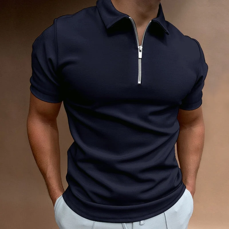Casual Slim Fit Poloshirt für Herren