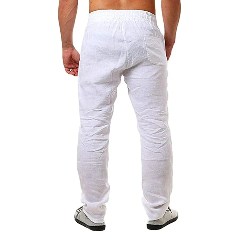 Herren Elegante Luftig Sommer Hose