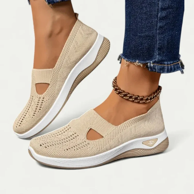 Damen Casual Slip-On Sommer Schuhe