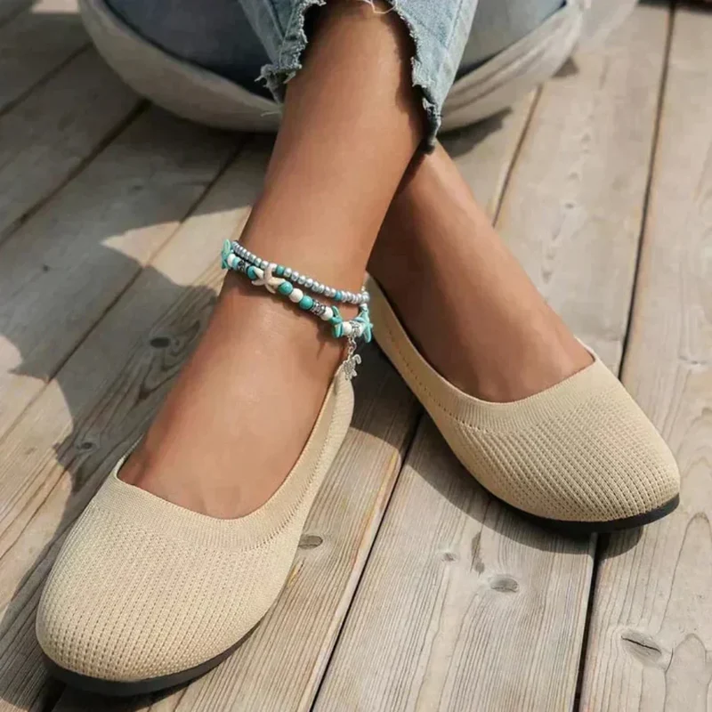 Damen Orthopädische Casual Slip-on Loafer