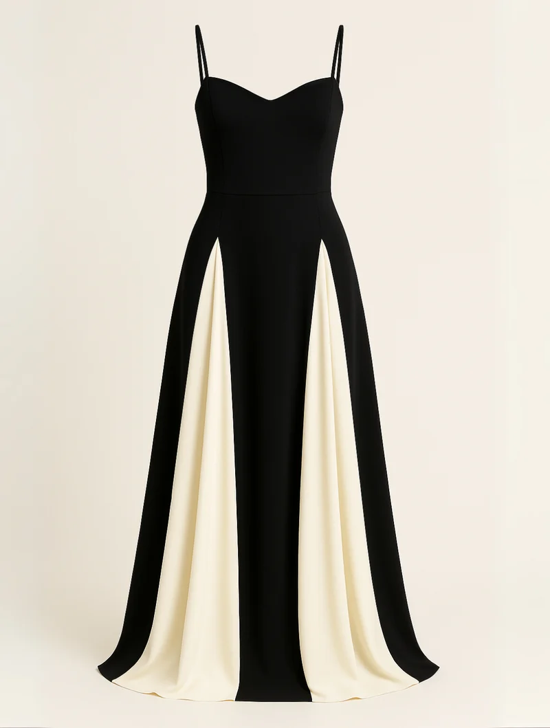 Damen Elegante Hochzeitsgast Maxikleid