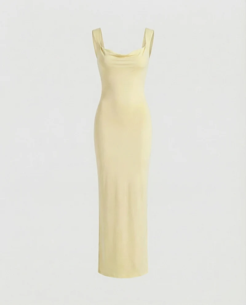 Damen Elegante Bodycon Maxikleid für Hochzeitgäste