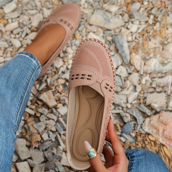 Damen Slip-On Loafer Schuhe im komfortablen Stil