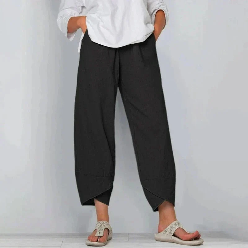 Damen Leichte Sommerhose im schicken Alltagsstil