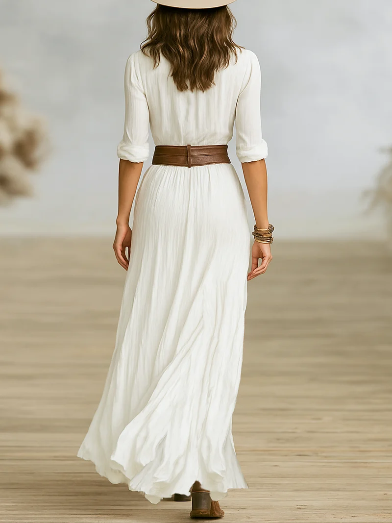 Damen Lässiges Maxi Boho Kleid
