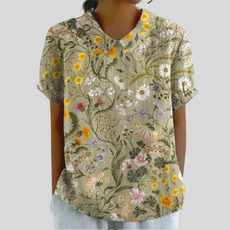 Victoire - Bluse Garten der Wiese