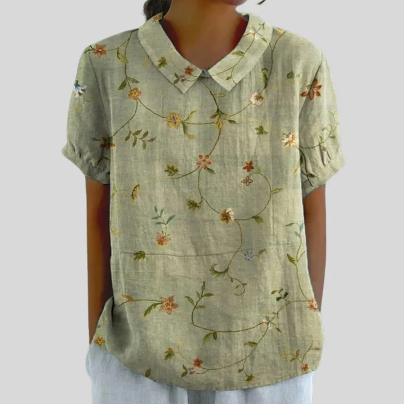 Isabelle - Blumige Landbluse