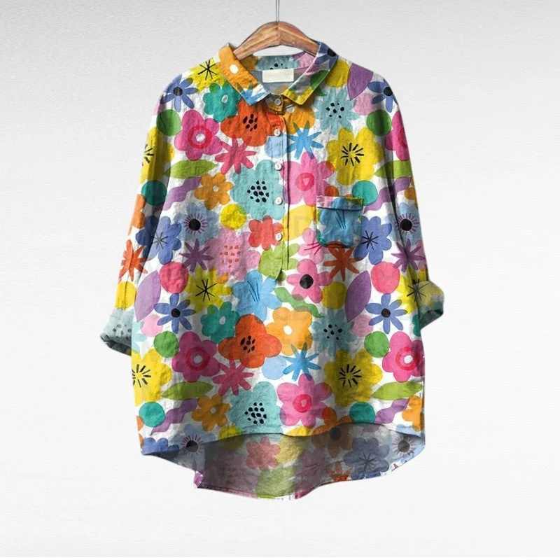 Esmée - Künstlerische Blumenbluse