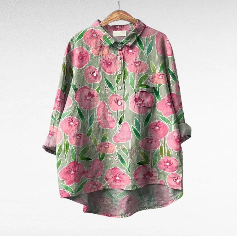 Esmée - Künstlerische Blumenbluse