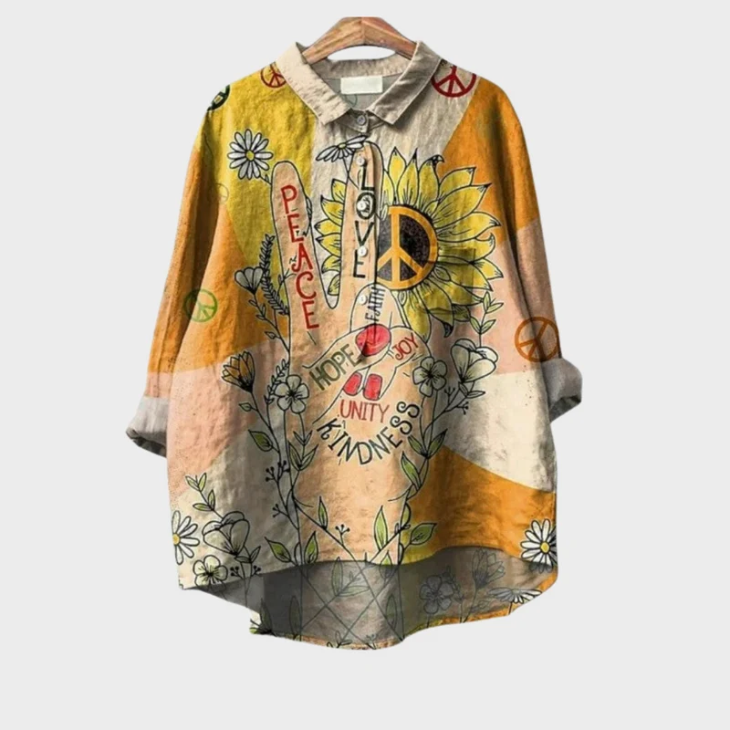 Zélie - Künstlerische Bohème-Bluse