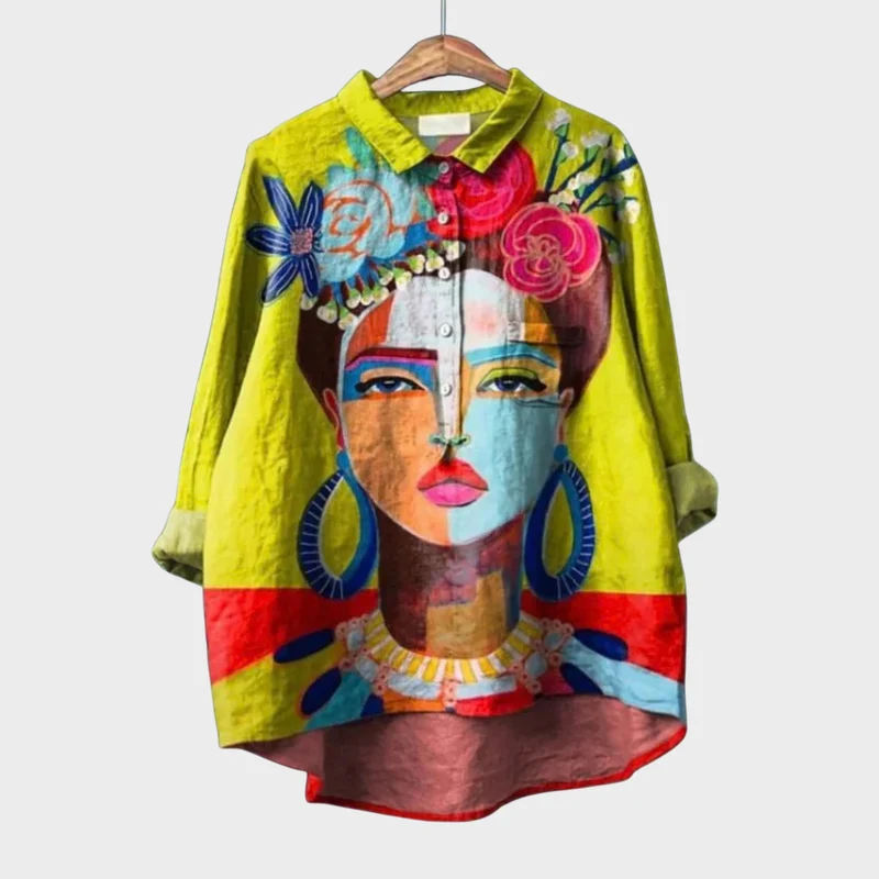 Isabeau - Kühn Künstlerische Bluse