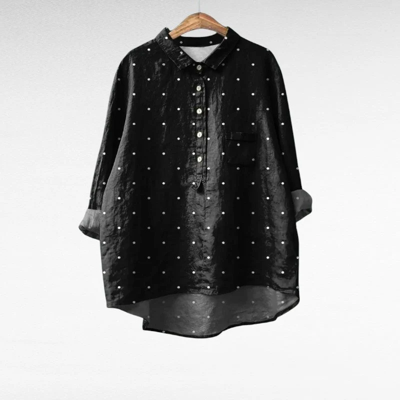 Elegante Punktebluse