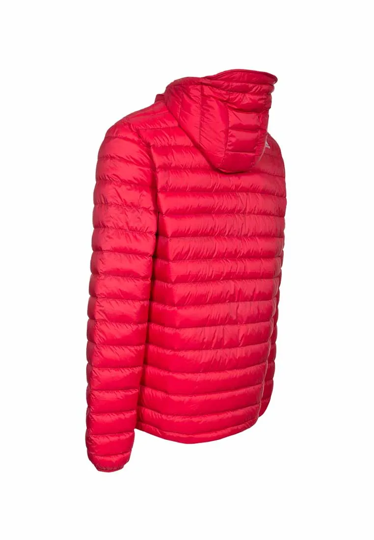 Trespass Herren Isolationsjacke mit Kapuze DIGBY rot
