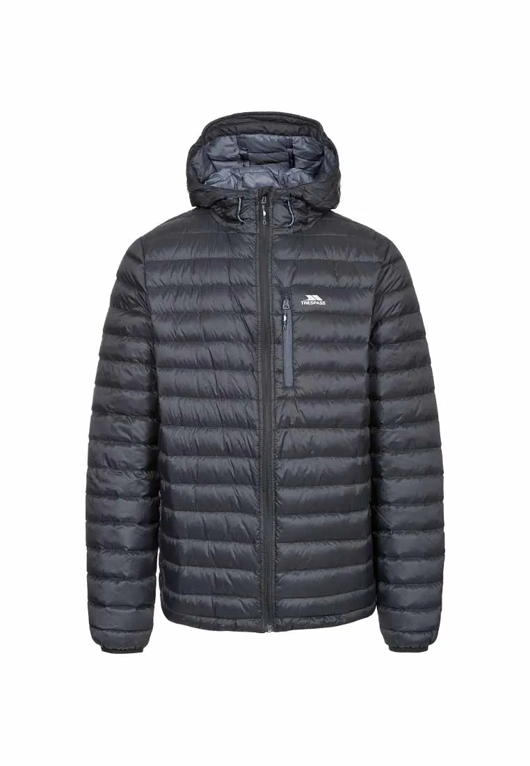 Trespass Herren Isolationsjacke mit Kapuze DIGBY black