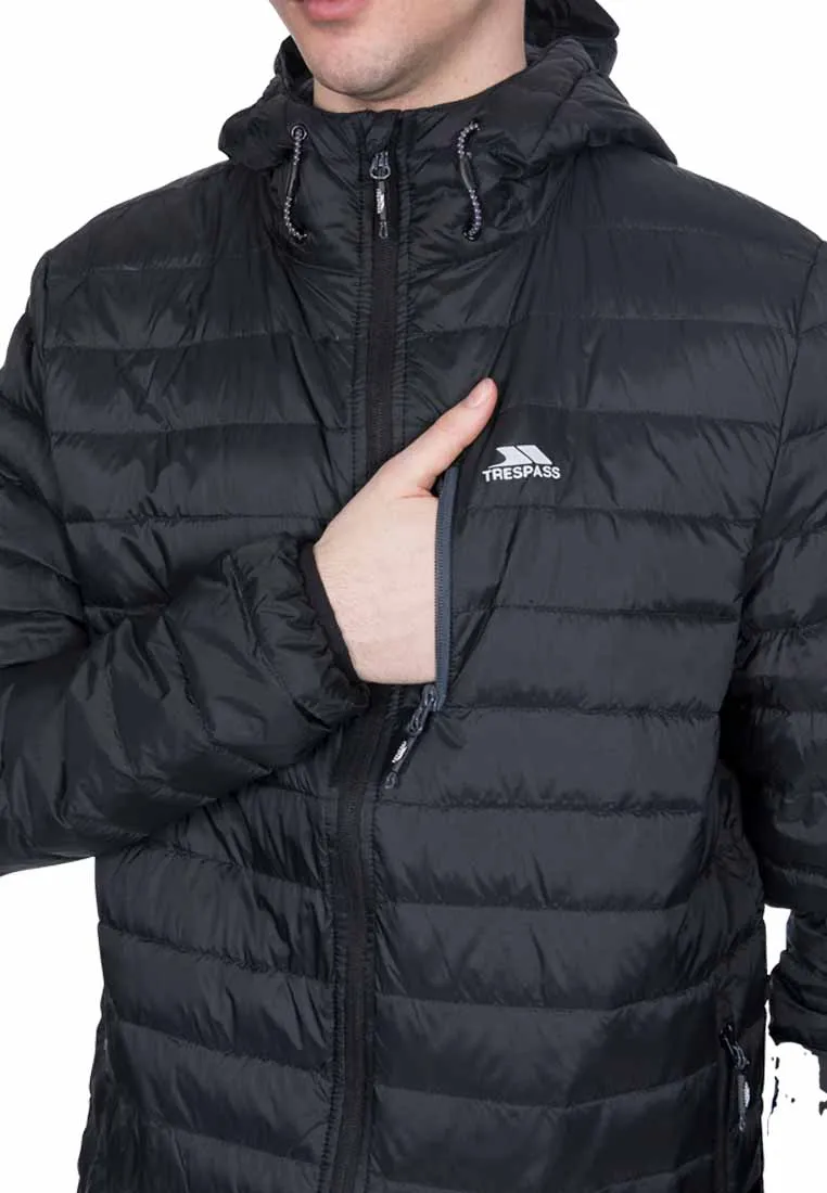 Trespass Herren Isolationsjacke mit Kapuze DIGBY black