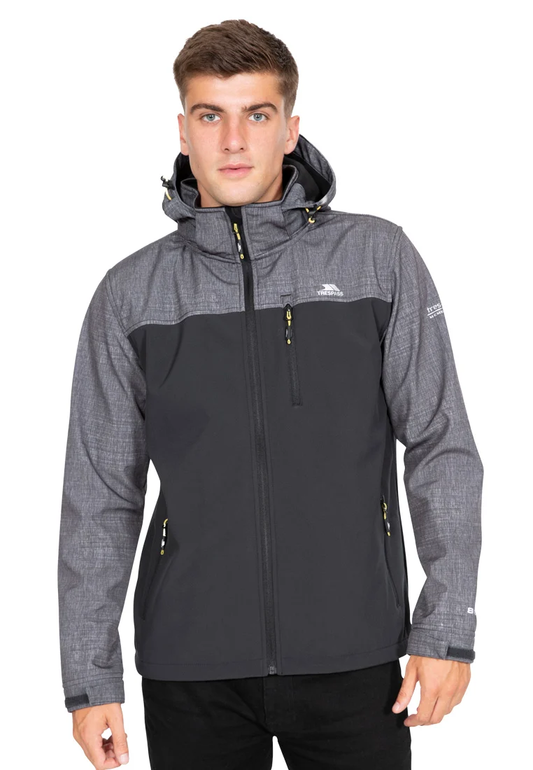 Trespass Heren Softshelljacke mit Kapuze ABBOTT