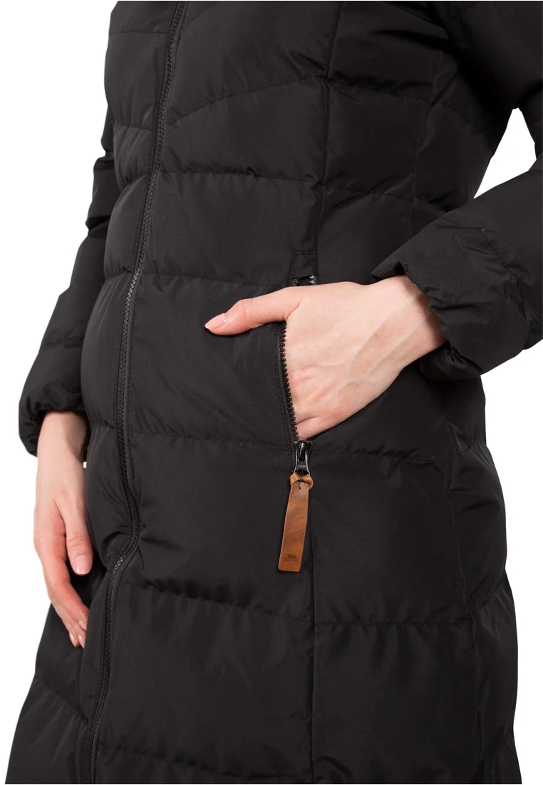 Trespass Damen Outdoormantel mit Fellkapuze AUDREY