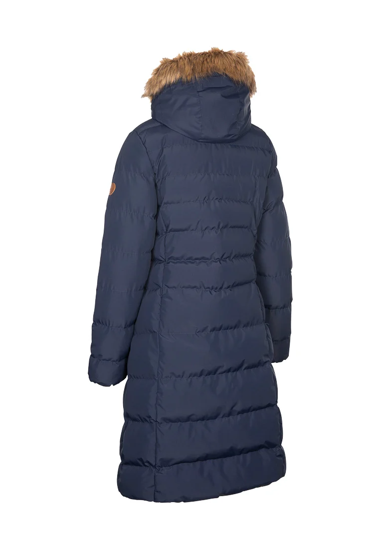 Trespass Damen Outdoormantel mit Fellkapuze AUDREY