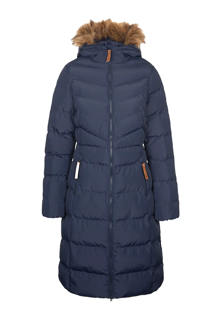 Trespass Damen Outdoormantel mit Fellkapuze AUDREY