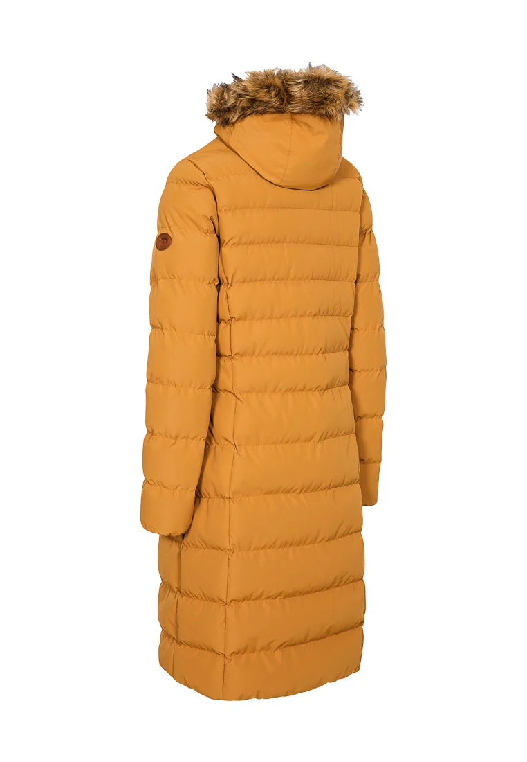 Trespass Damen Outdoormantel mit Fellkapuze AUDREY
