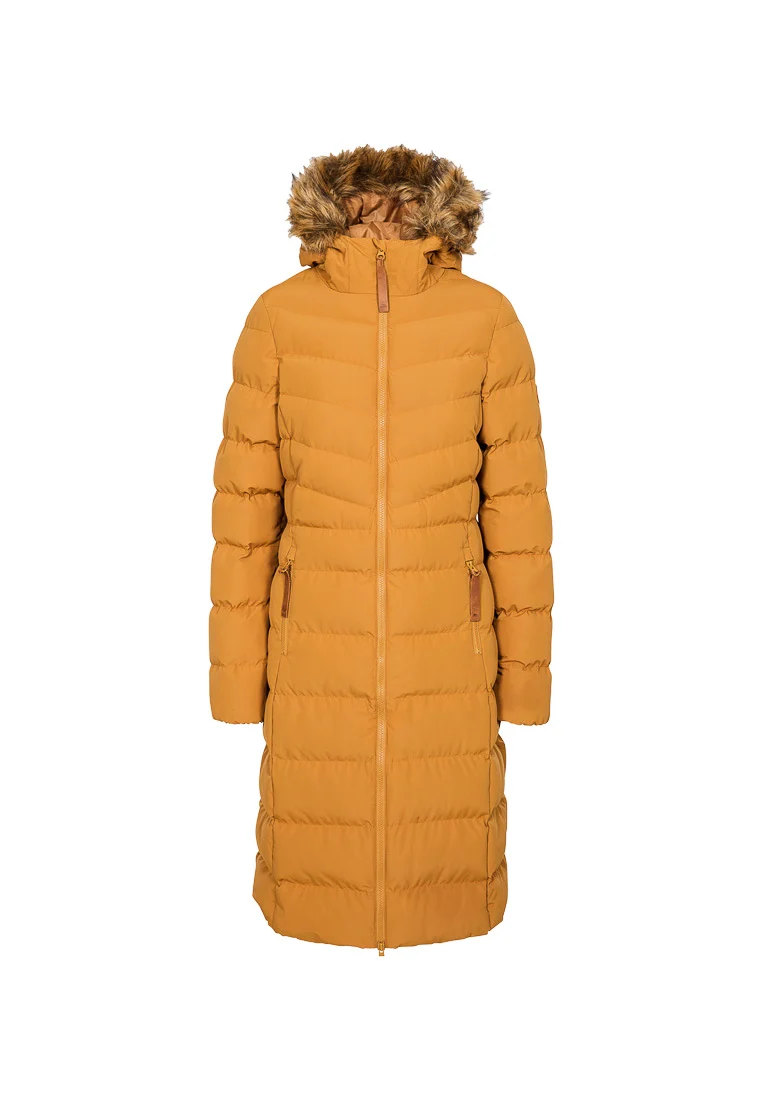 Trespass Damen Outdoormantel mit Fellkapuze AUDREY
