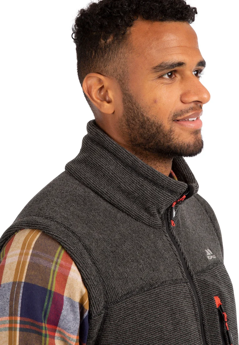 Trespass Herren Fleeceweste JYNXLESS - BLACK