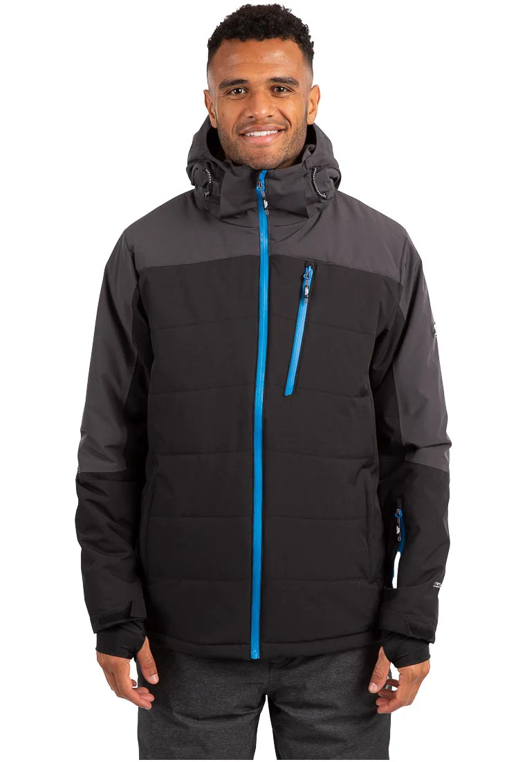 Trespass Herren Skijacke mit Kapuze und Schneefang BOWIE