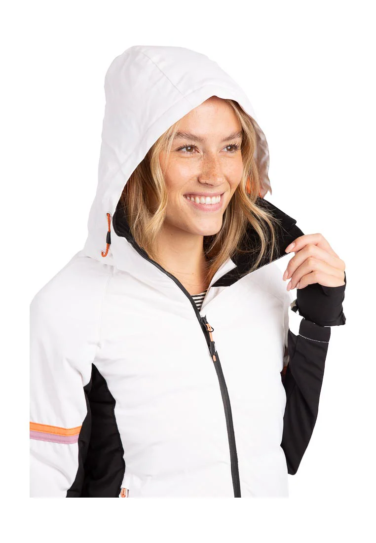 Trespass Damen Skijacke mit Kapuze und Schneefang CEREMONY