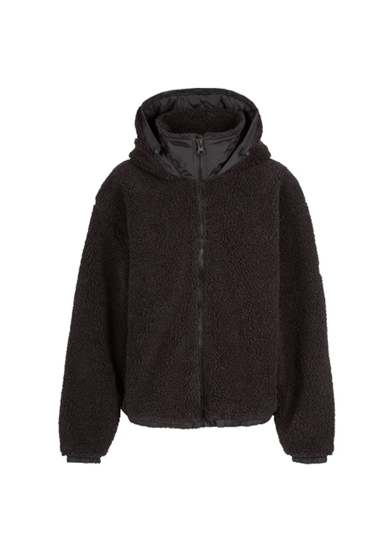 Tresspass Damem Oversize Sherpajacke BURLY