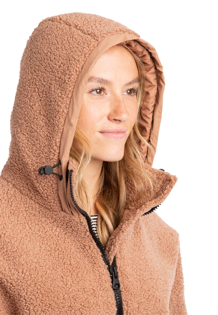Tresspass Damem Oversize Sherpajacke BURLY