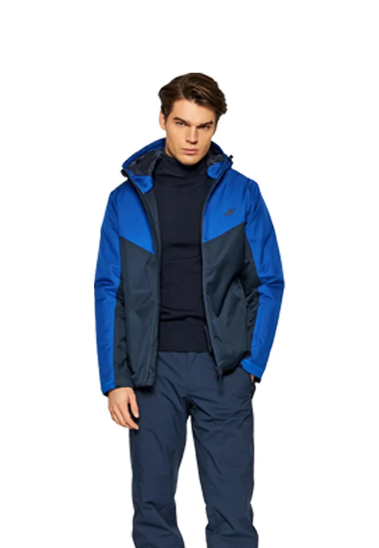 4F Herren Skijacke mit Kapuze H4Z22-KUMN002