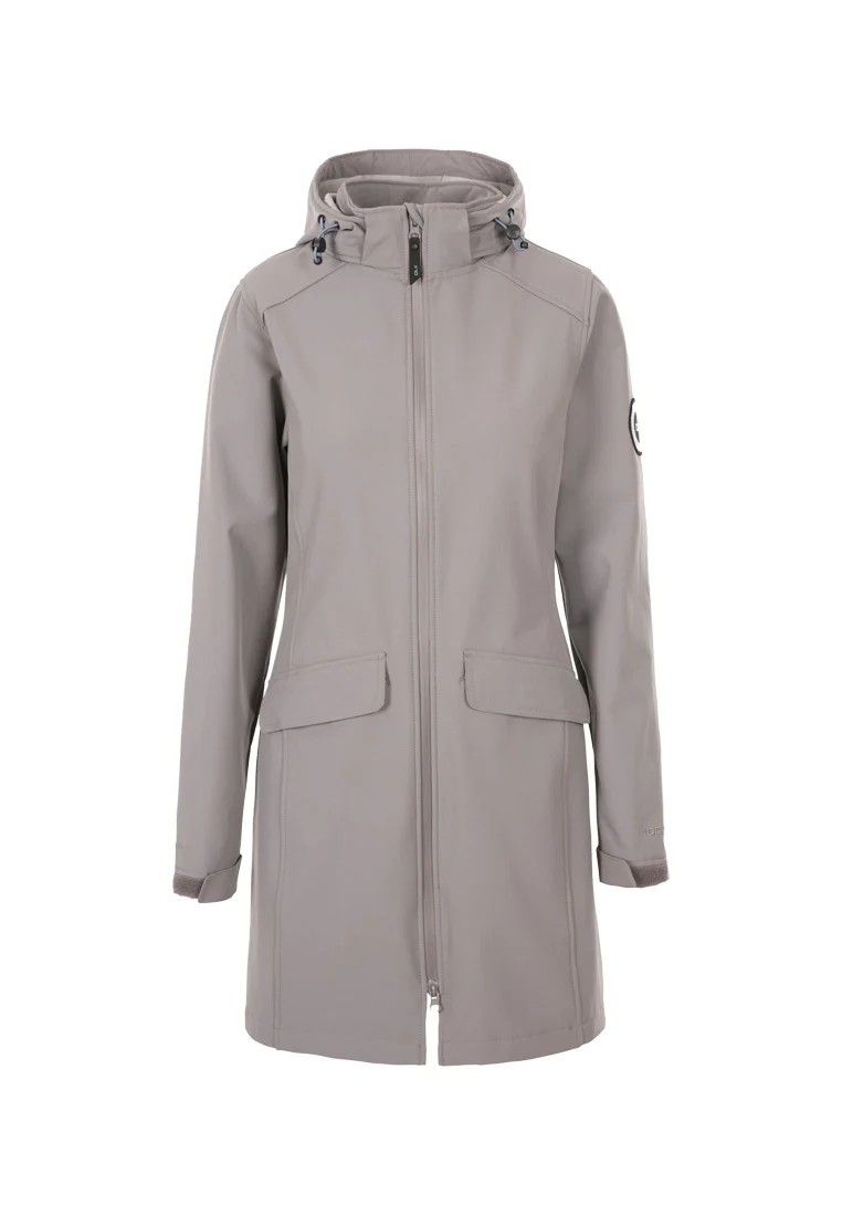 DLX Damen Softshellmantel mit Kapuze Maria