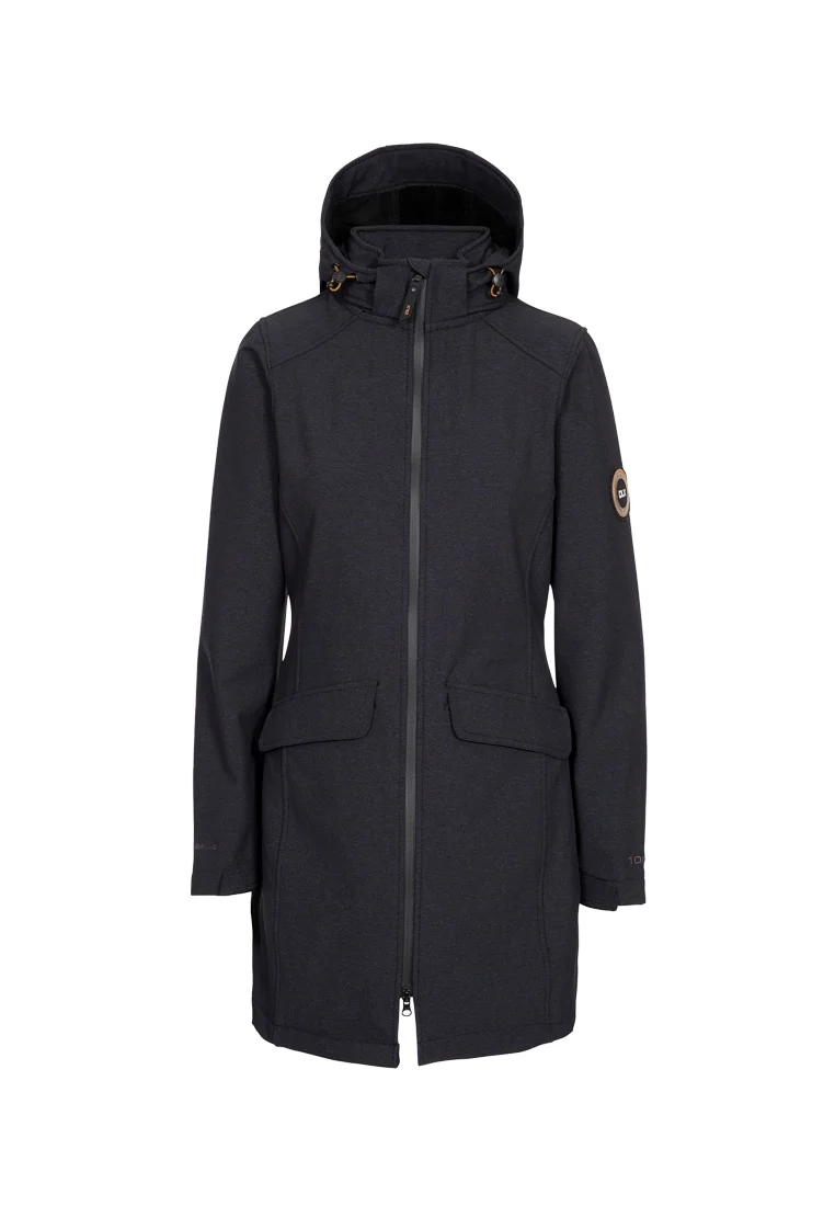 DLX Damen Softshellmantel mit Kapuze Maria