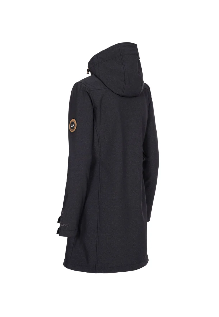 DLX Damen Softshellmantel mit Kapuze Maria