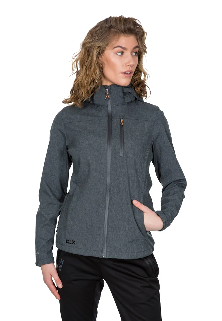 DLX Damen Softshelljacke mit Kaouze Claren II