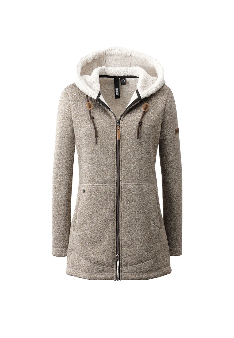 LPO Damen Double Face Fleecemantel Raphaela 745507