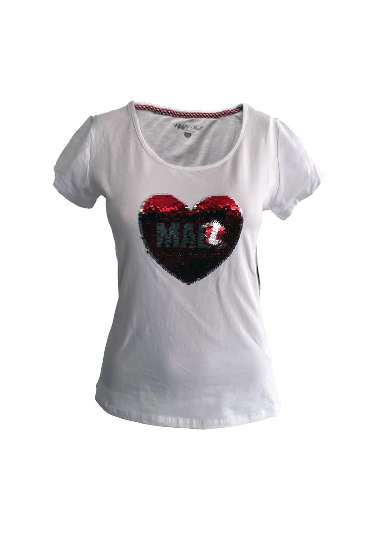 Hailys Damen T-Shirt mit Print