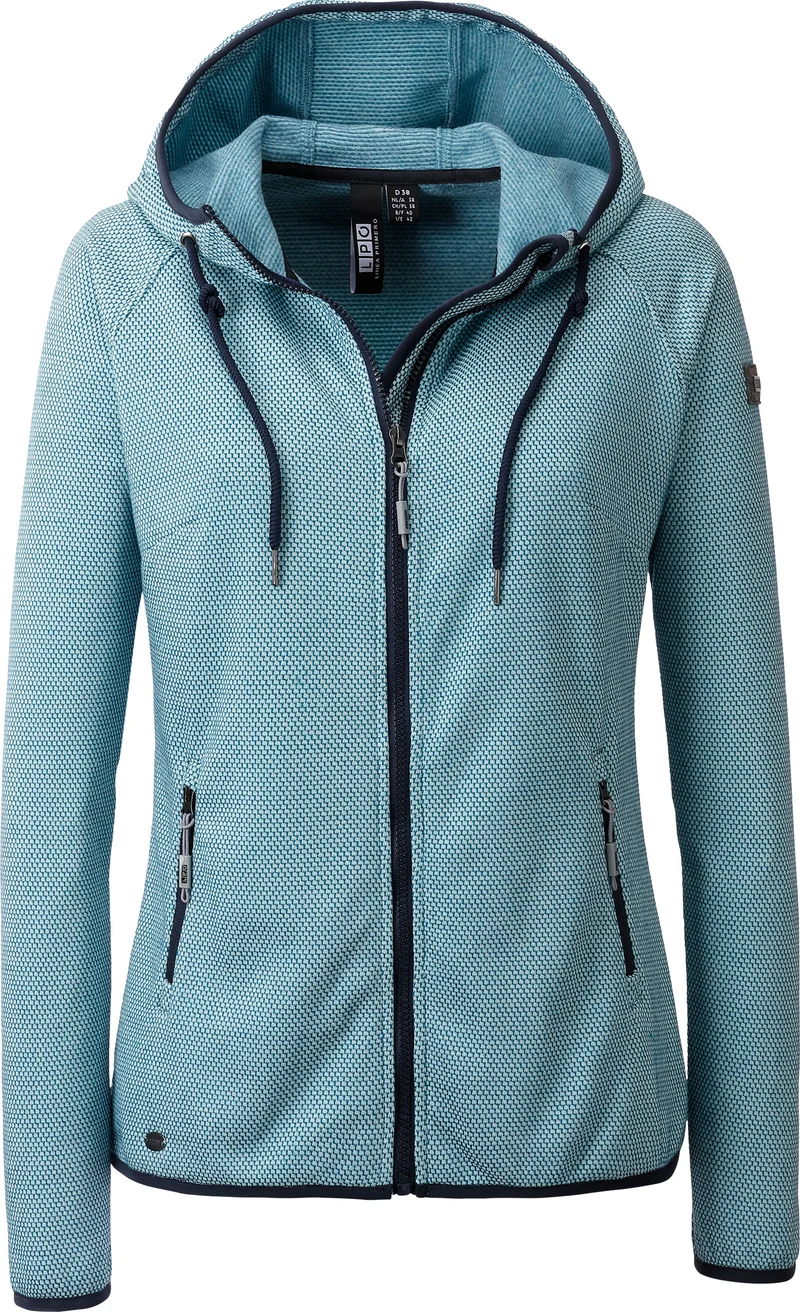 LPO Damen Strickjacke mit Kapuze Xana
