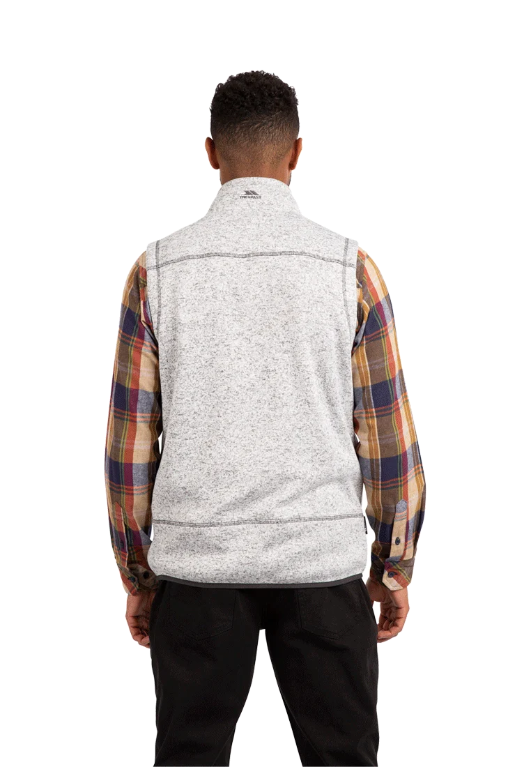 Trespass Herren Strickfleeceweste WOODLEY