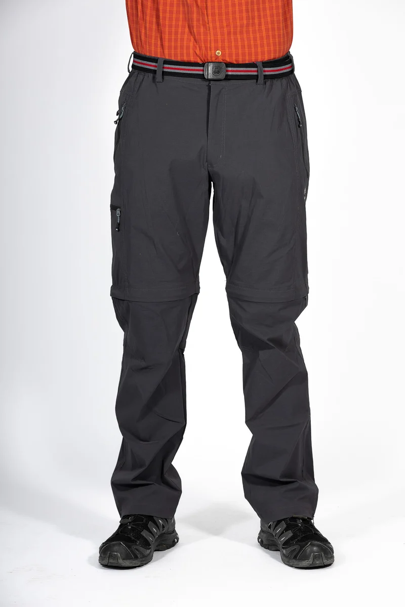 MauL Sport Herren Wanderhose elastisch T-Zipp-off Quebec