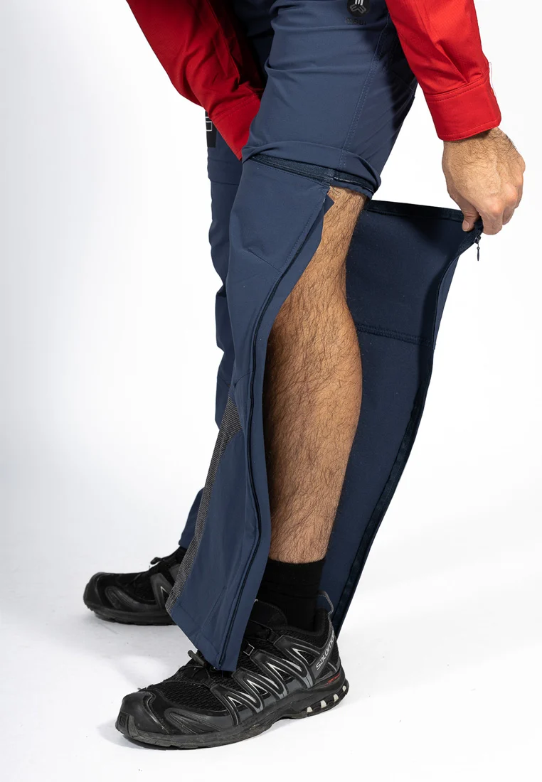 MauL Sport Herren Trekkinghose Eiger XT-elastic T-Zipp off Hose