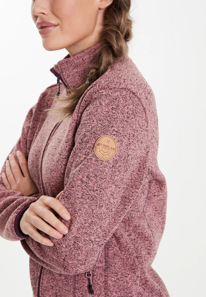 Whistler Damen Strickfleecejacke