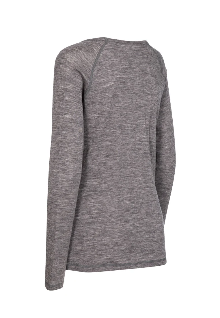 DLX Damen Funktionsoberteil aus 100% Merinowolle