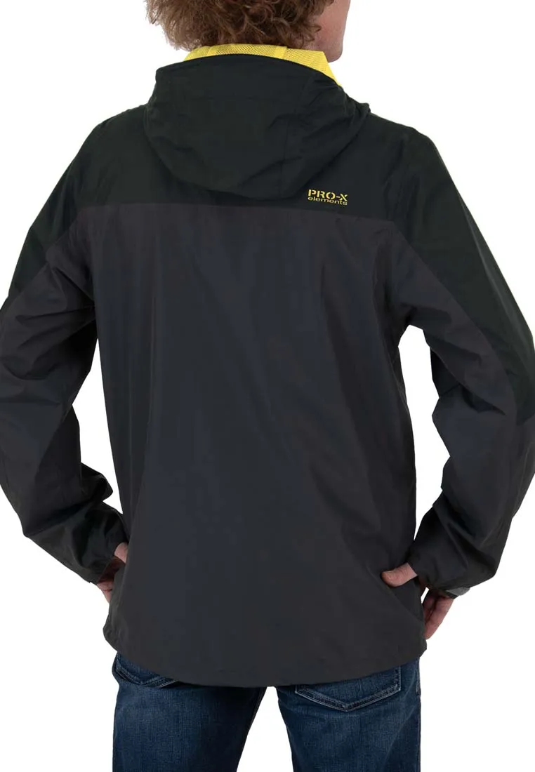 Pro X Herren Leicht Regenjacke mit kontrastfarbenem Innenfutter MASON