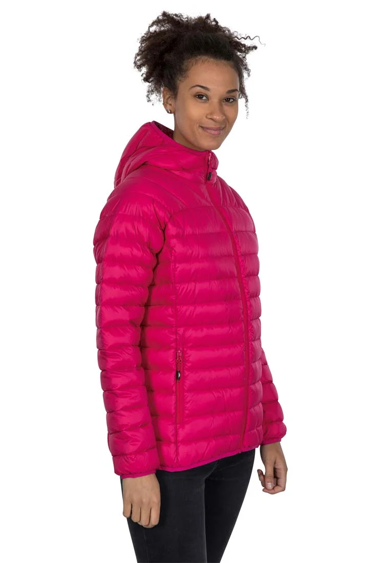 Trespass Damen Isolationsjacke mit Echtdaunenfüllung Trisha pink