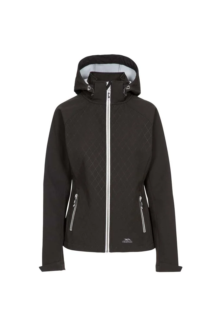 Trespass Damen Softshelljacke Nelly schwarz