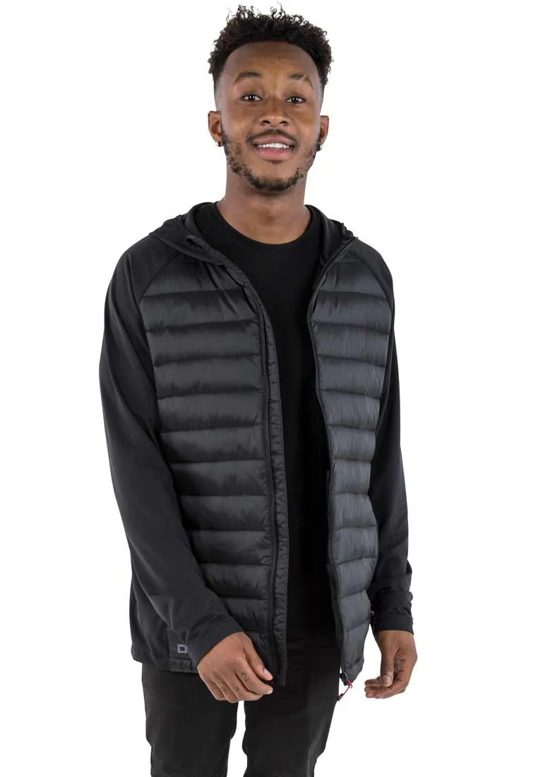 DLX Herren Outdoorjacke aus Materialmix CADE